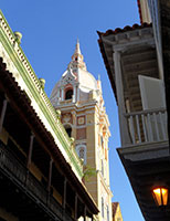 Plaza de Bolivar in Cartagena